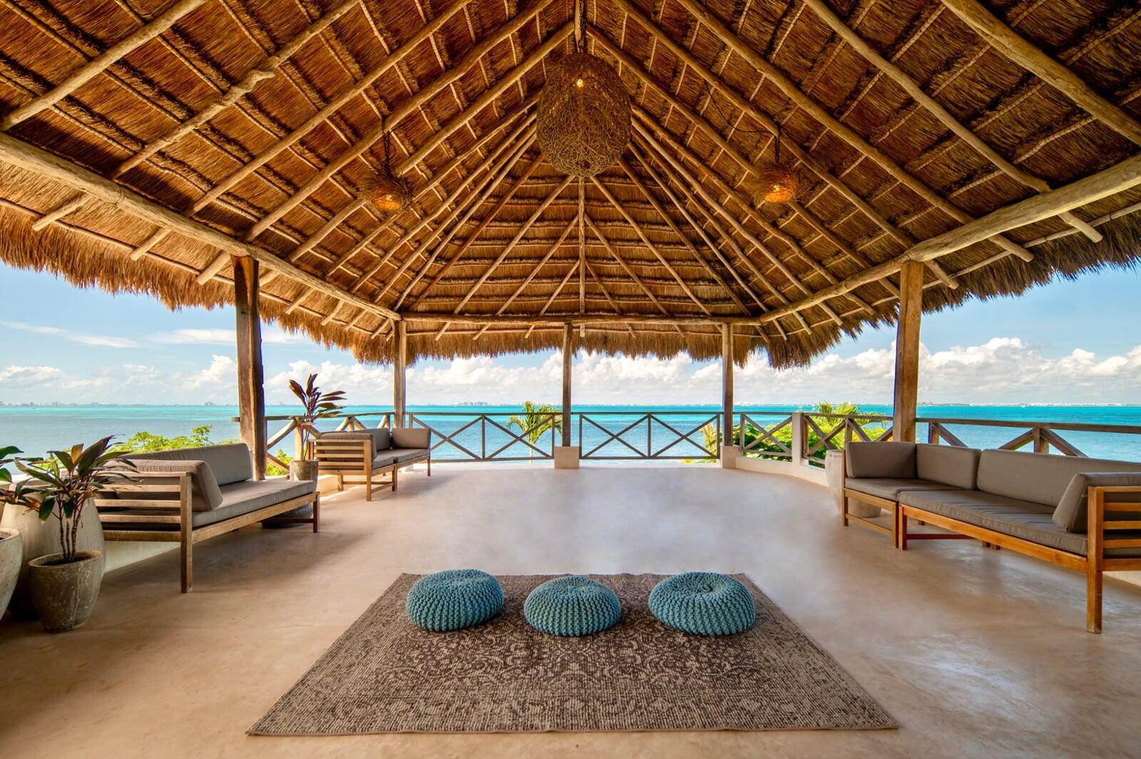 Casa Coco palapa and ocean view